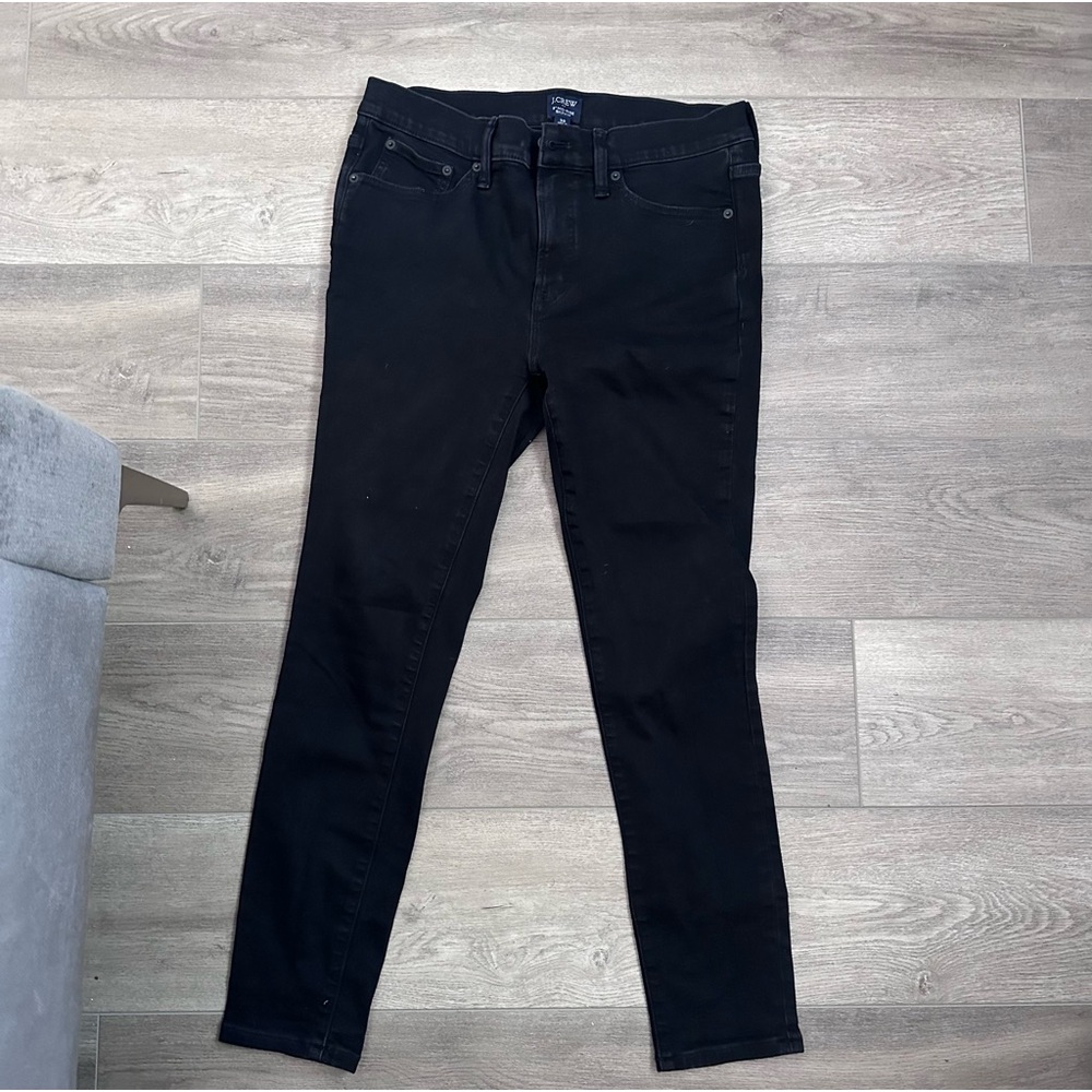 J. Crew Black Skinny Jeans